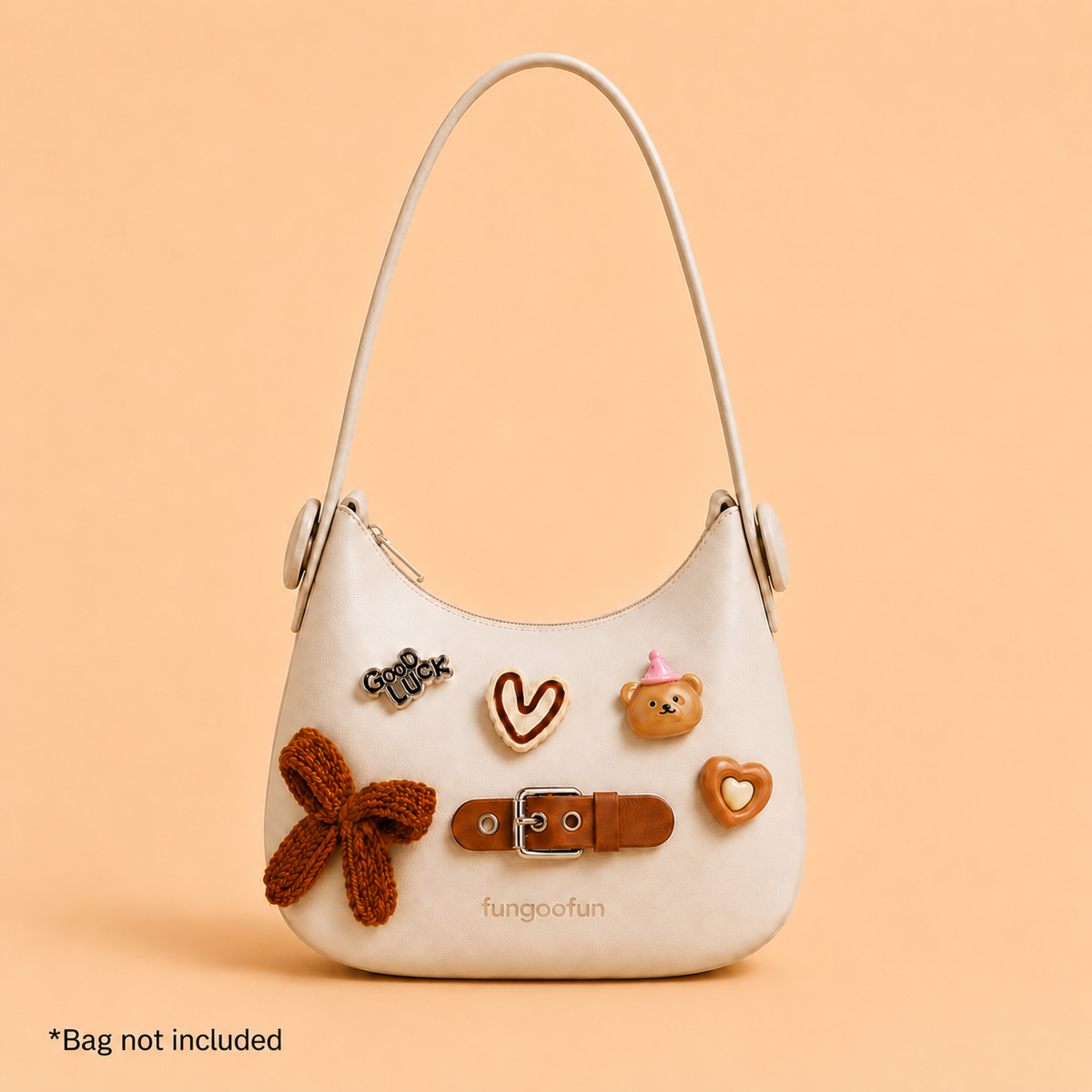 Belt Heart Bow Charm