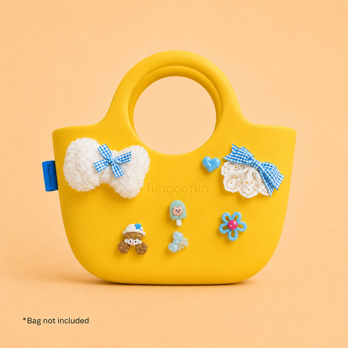 Blue Bow Charms