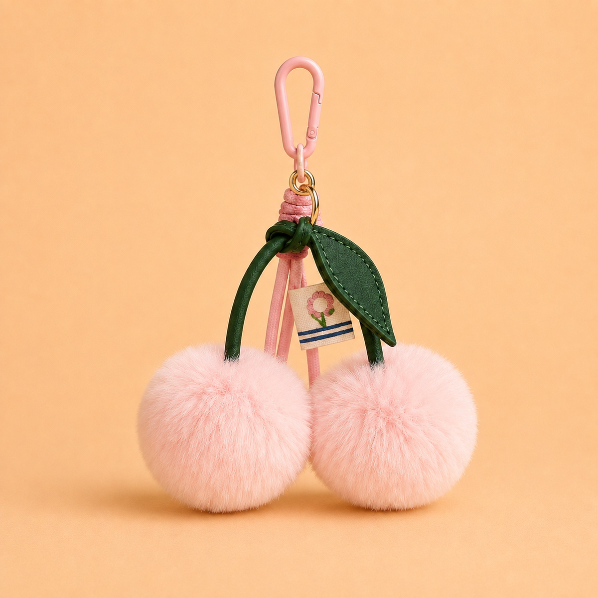 Single Leaf Cherry Pendant