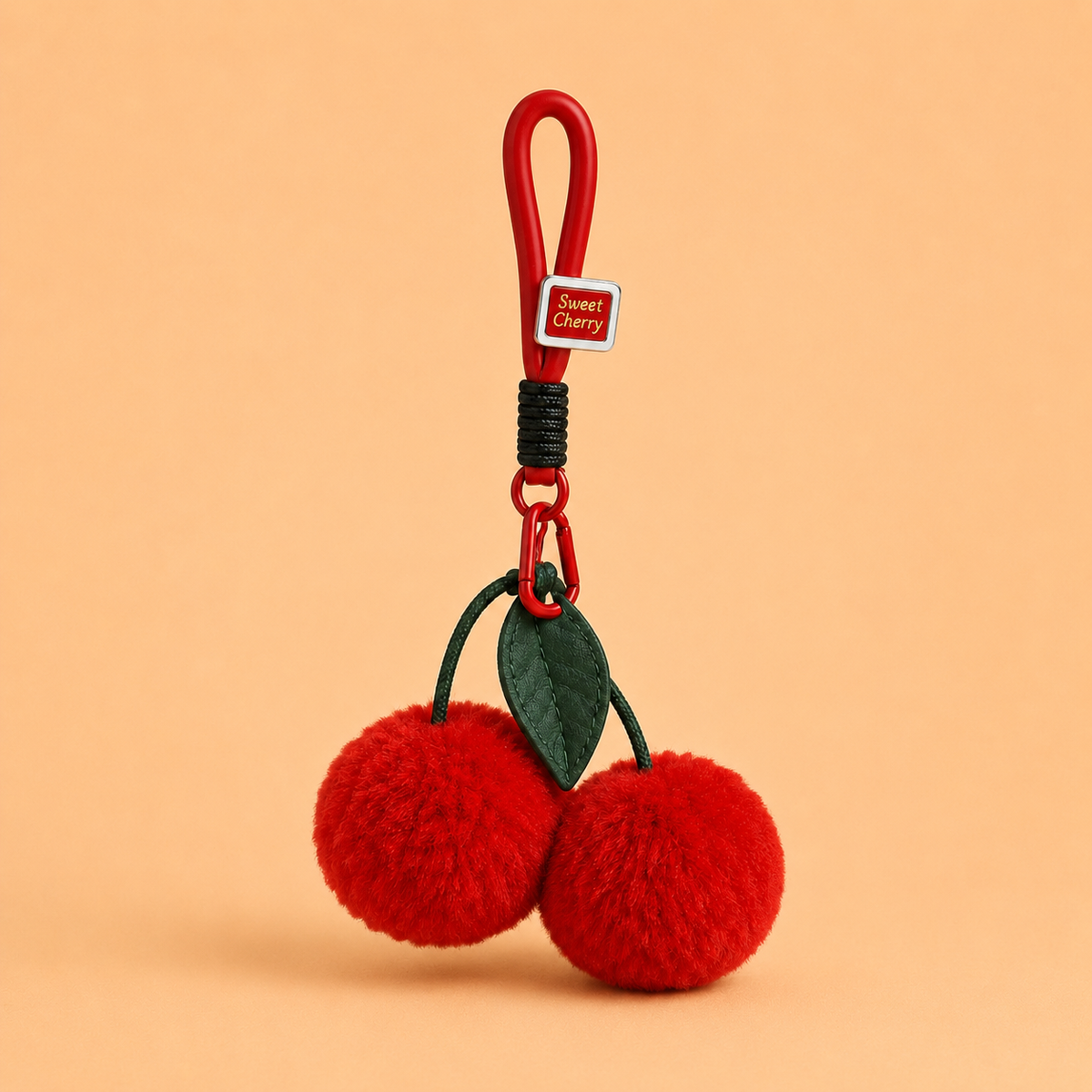 Single Leaf Cherry Pendant